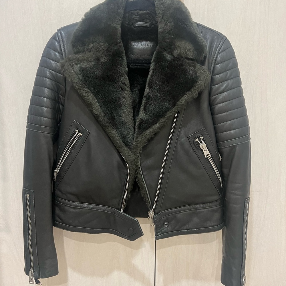 AllSaints leather jacket
